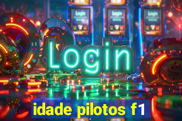 idade pilotos f1